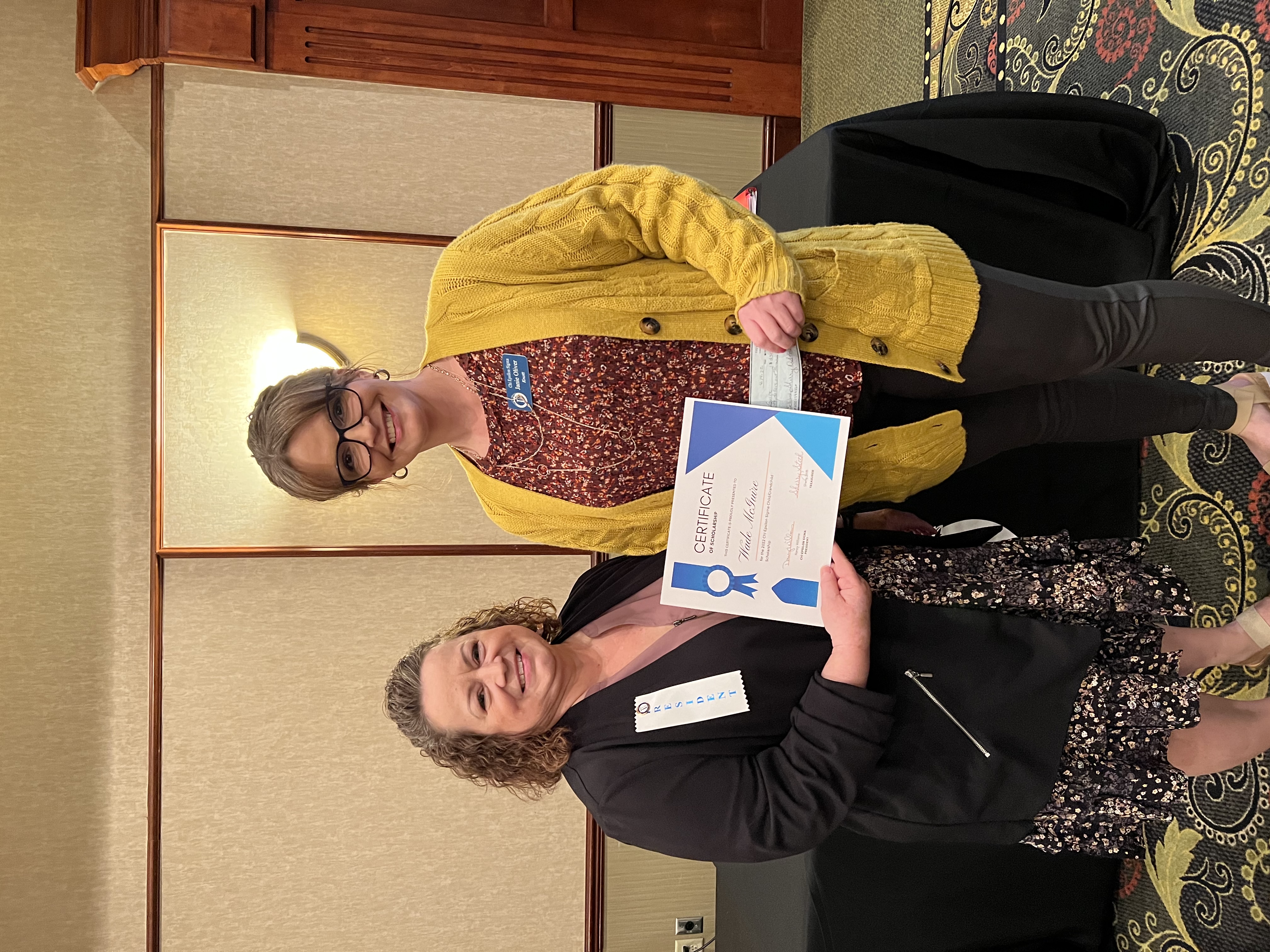 Nancy Williams and Janie Oliver